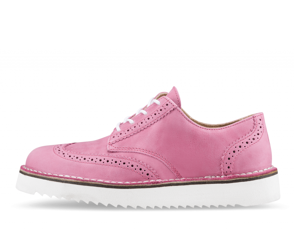 Brogue Low Pink 