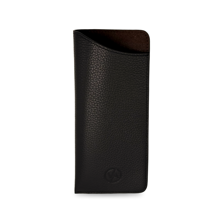 Kožený obal na okuliare Lenon Black