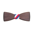 BeWooden Drevený motýlik Trikolóra
