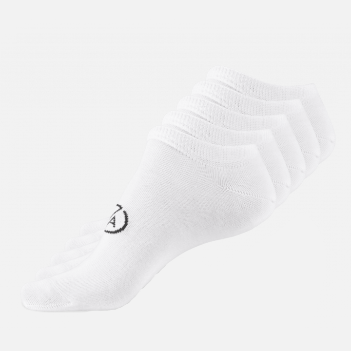 5 x Členkové Ponožky Biele