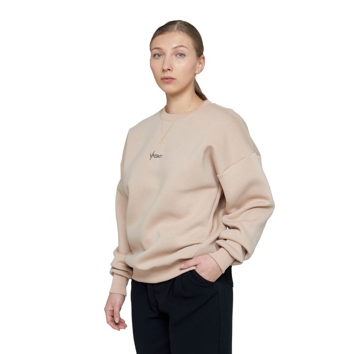 Urban Mikina Oversize Beige