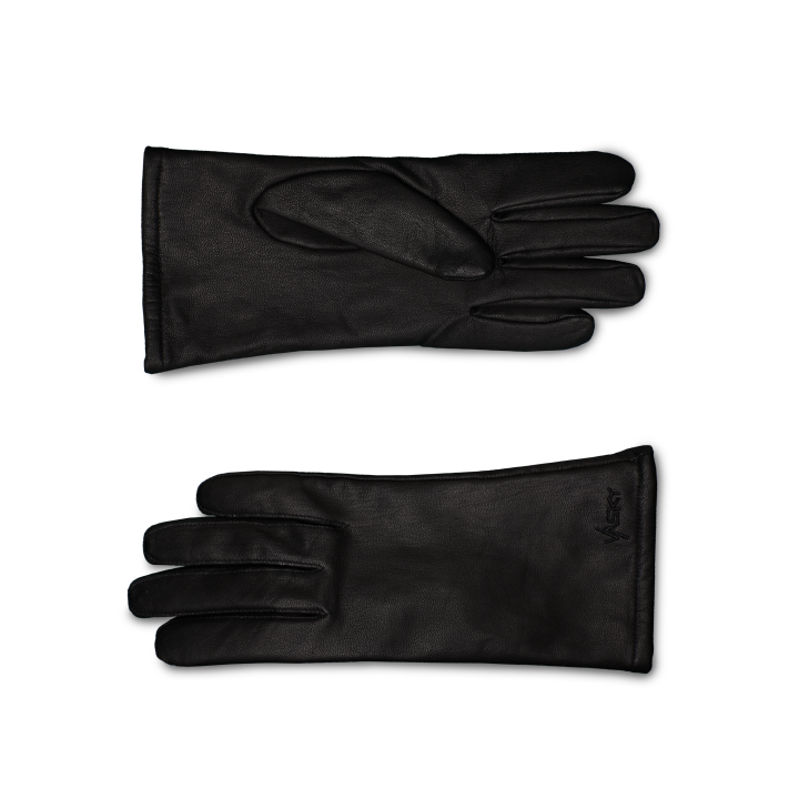 Dámske kožené rukavice Black