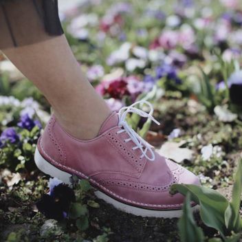 Brogue Low Pink