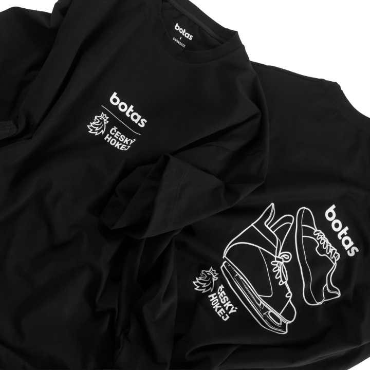 Triko Botas X Český Hokej Black