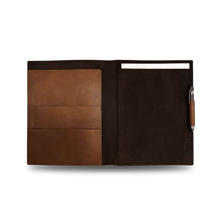 Kožený obal A4 Irving Brown
