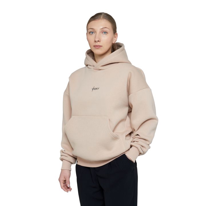 Urban Mikina s kapucňou Oversize Beige