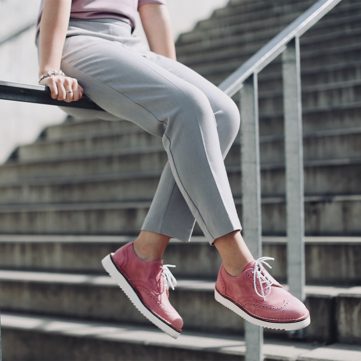 Brogue Low Pink