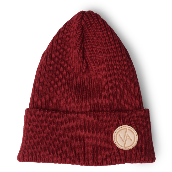 Vlnená Čiapka Merino Red
