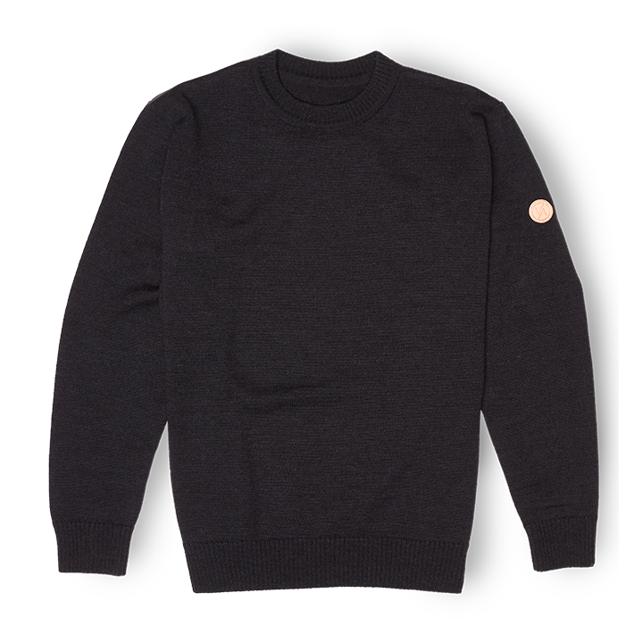 Vlnený Sveter Merino Grey