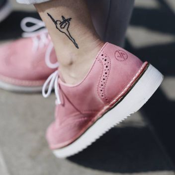 Brogue Low Pink